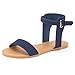 DREAM PAIRS ALEXA Women's High Ankle Cuff One-Band Adjustable Buckle Closure Summer Fashion Flat Sandals