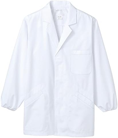 モンブラン Montblanc 調理衣 和食 白衣 長袖 衿付 男性用 Sek 制菌加工 ポリエステル