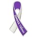 Domestic Violence AwarenessPurple Ribbon Lapel Pin