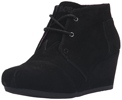 Skechers BOBS from Women's High Notes - Behold Boot, Black/Black, 10 M US