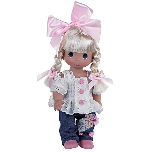 The Doll Maker Cute as a Button Baby Doll, 12"