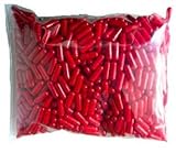 1000 Empty Gelatin Capsule Size 00 - Red (US Quality)