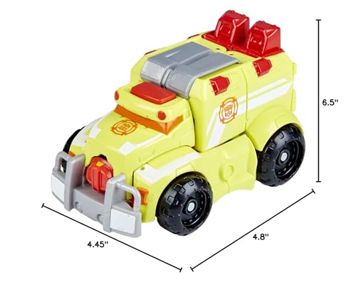 Transformers Hasbro Playskool Heroes Rescue Bots Heatwave The Fire-Bot Action Figure, Ages 3-7 (Amazon Exclusive)