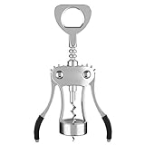 Wing Corkscrew Wine Opener by Simplife- Premium All-in-one Wine Corkscrew