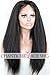 Chantiche Natural Looking Italian Yaki Lace Front Wigs Best Brazilian Remy Human Hair Wigs with Baby Hair for African Americans 130 Density