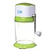 Ice Crusher Grinder Shaver Manual Ice Chipper For Fine Or Coarse Pieces, Strongest Heaviest Duty With Large 50 OZ Bucket - 430 Stainless Steel Blade - Essential Kitchen Tool - Bar Accessory - by Zalik
