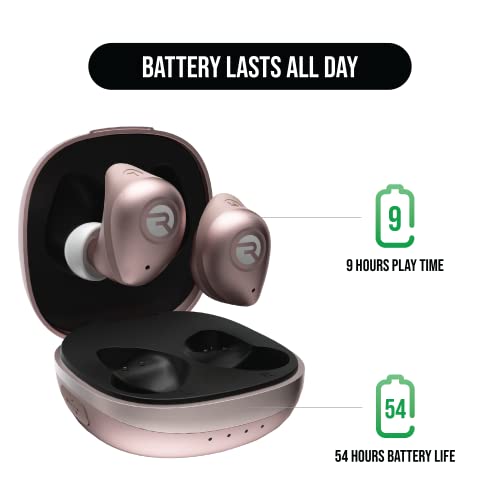 Raycon Fitness Bluetooth True Wireless Earbuds with Built in Mic