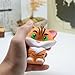 Kutzi Mutzi's Key Chain Squishy Kawaii Cute Tiger Cream Scented Squishies Slow Rising Decompression Squeeze Toys Children Simulation Cute Tiger Toys