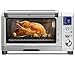 Toaster Oven 4 Slice, Utility Convection Stainless Steel with Timer/ Toast / Bake /Broil Settings, Convenient Digital Function Display with 1600W Efficient Heating