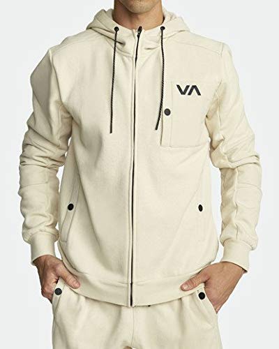 rvca khaki hoodie