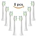 Toothbrush Heads for Phillips Sonicare Series Replacement Toothbrush Heads 8 PCS