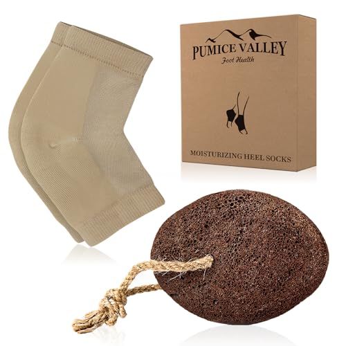 Pumice Stone for Feet Set - Natural Lava Foot Stone Callus Removing Set - Foot Care Kit for Dry Cracked Feet Body Hands - Health Foot Care