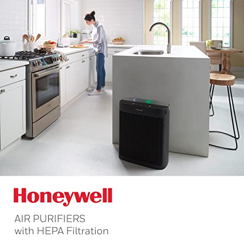 Honeywell HPA300 HEPA Air Purifier ExtraLarge Room (465 sq. ft), Black