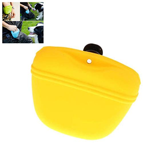 Silicone Treat Pooch Pouch for Pet Training for Dog Training, Dog Training Treats Wallet Pouch with Belt Clip and Convenient Magnetic Closing, Easy to Take Out - Thumbnail 4