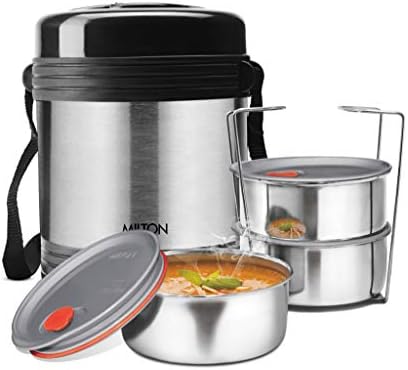 milton nutri stainless steel insulated tiffin set