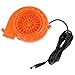 Automarketbiz Mini Fan Blower for Mascot Head Inflatable Costume 6V Powered by Dry Battery （Orange）