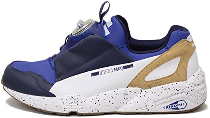 Amazon プーマ Puma 01 アレキサンダーマックイーン ディスクブルー コラボスニーカー ブルー ホワイト Pm152 29 0cm スニーカー