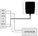 C wire adapter 24 Volt Transformer for Ring Doorbell Nest Honeywell Emerson Sensi Smart Wifi Thermostat Ecobee Nest Hello Skybell Thermostat UL Certificated (26ft/8m)