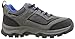 Hi-Tec Hillside Low WP Jr-K, Charcoal/Blue/Black, 4 M US Big Kid