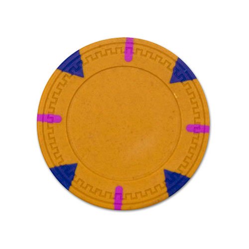 Triangle & Stick Blank Claysmith 14gm Clay Poker Chip Sample Set - 9 New Chips!