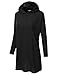 JJ Perfection Womens Loose Fit Knitted Sweater Hoodie Top Dress