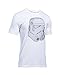 Under Armour Men's Star Wars UA Trooper Blueprint T-Shirt, White/Black, X-Large