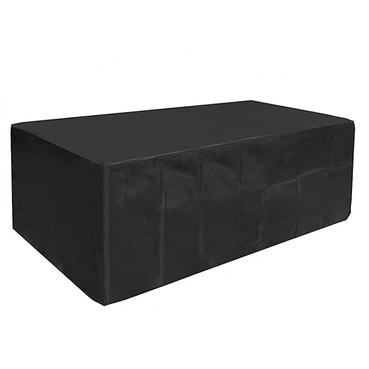 Amazon.com : Kbnian Garden Furniture Cover Rectangle Patio Table and