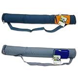 Insulated 6 Can Tube Cooler - Holds Drinks | Soda | Diet Pop | Beer | Juice | Beverages | Wine | - TWIN PACK