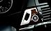 For BMW X5 E70 Left Hand Drive Interior Dashboard Console Key Hole Cover Trim Decor 2008-2013