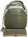 Reebok Men's cl lthr cu Fashion Sneaker, Hunter Green/White Gum, 10.5 M US
