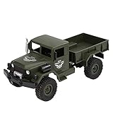 Remote Control Military Truck, Inkach Off-Road Army