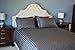100% Egyptian Cotton Luxury Striped 540 Thread Count Duvet Cover - Full/Queen, Gray