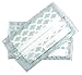 Slim Wet Wipe Cases Travel Clutch Pouch Holder 2-PACK | Reusable Refillable Portable Wipes Dispenser Container | Hand Face and Baby Wipes Stay Moist in Your Bag! (Aqua)