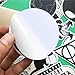 Stickers for Water Bottles Big 50-Pack Cute Cartoon Aesthetic Trendy Stickers for Teens,Girls,Kids Perfect for Waterbottle Laptop Phone Travel Extra Durable 100% Vinyl (Black & White)