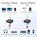 Bluetooth 5.0 Transmitter Receiver for TV BTMAGIC AptX Low Latency Wireless Audio Adapter for Home Stereo Speakers PC Headphones (3.5mm AUX, RCA,Optical, USB), Dual Linkthumb 3