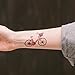 Tattly Temporary Tattoos, Red Bike, 0.1 Ounce