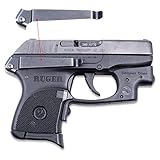 ClipDraw Concealed Gun Belt Clip for Ruger LCP Black