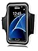 Samsung Galaxy S7 Armband, Bastex Black Runners Armband Case with Key Slot for Samsung Galaxy S7 G930