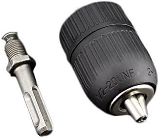 NENZ NZ13CH SDS Adaptor 1/2-Inch 2-13mm Impact Keyless Drill Chuck