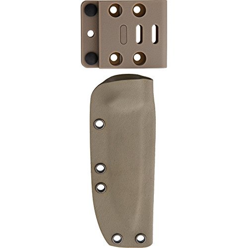 Real Steel 02RE030 Real Steel Bushcraft Knife With Kydex Sheath (Coyote Colored Handle, 4.1-Inch) - Thumbnail 3