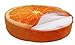 3D Orange Slice Memory Foam Throw Pillow Bolster Sofa Cushion Chair Seat Pad Home Decor