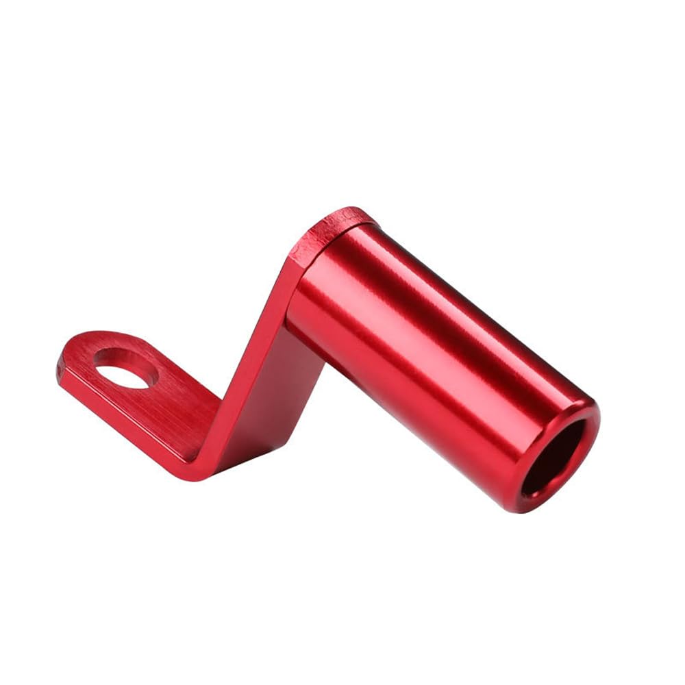 2 Pack Motorcycle Handlebar Extender Mirror Mount Extension Post Extension Bar for Motorcycle Phone Holder Rear View Mirrors USB Charger GPS Headlight Scooter ATV Dirt Bike Ebike Motorbike