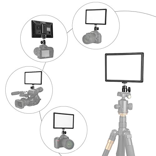 image for Pangshi Super Slim Dimmable LED Light Panel 3200K-6200K LED Video Ligh