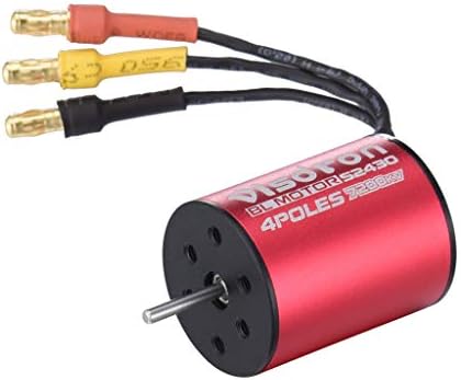 Waterproof 2430 5800KV 7800KV Brushless Motor for 1/10 RC Car (Waterproof 2430 7200KV Brushless Motor)