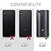 kwmobile TPU Silicone Case Compatible with Xiaomi Mi 8 Lite - Soft Flexible Protective Phone Cover - Black Matte