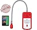 SGILE Gas Fuel Leak Detector Propane Combustible Gas Fuel Alarm Methane Sniffer Sensor with Sound Light with RoHS FCC Ce Certificates