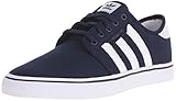 adidas Men's Seeley Skate Shoe,Collegiate Navy/White/Black,8.5 M US