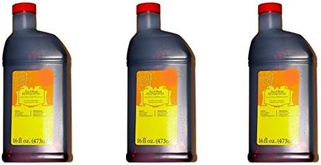 Pint of Blood Fake Blood Looks and Flows Like Real Blood Incredible Red Color Ideal for Costumes and Haunted Houses Set of 3 Container/Bottle May Vary