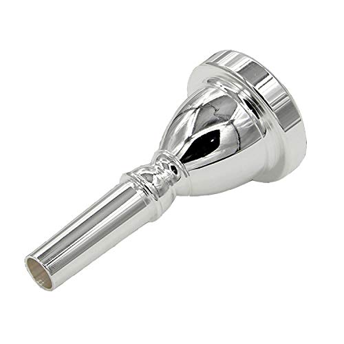 Standard Tuba Mouthpiece Bass Horn with Box and Microfiber Cleaning