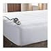 Sunbeam Thermofine Quilted Striped Heated Electric Mattress Pad Full Size